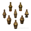 Brass core faucet cartridges